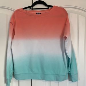 Splendid tri-color long sleeve shirt.